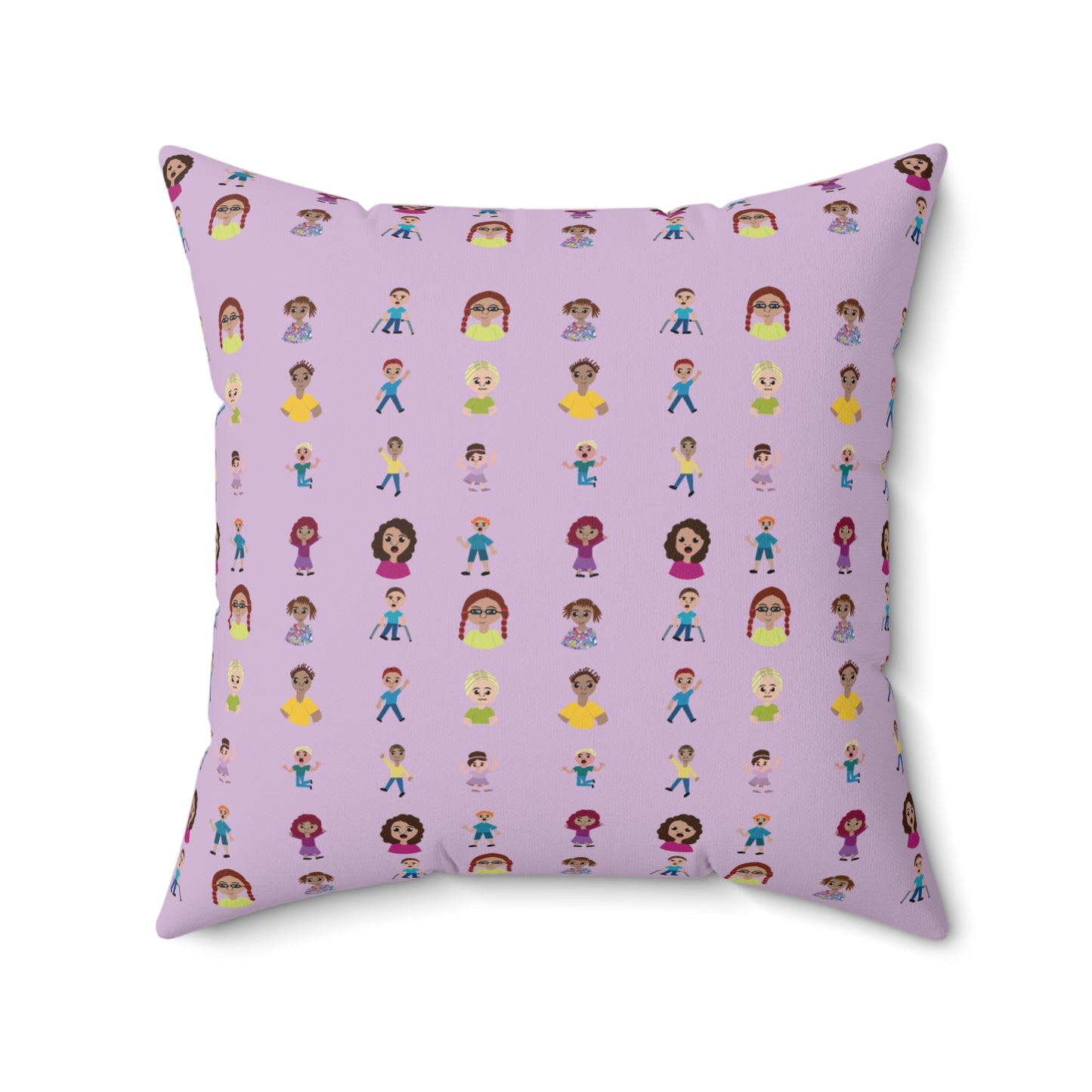 Spun Polyester Square Pillow